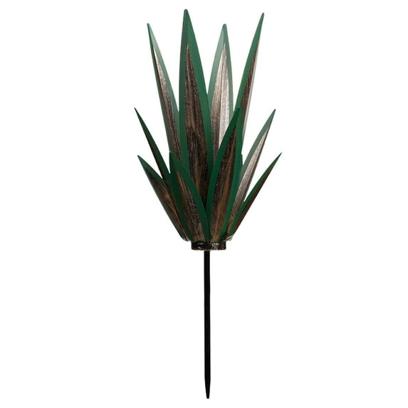 KMSS Metal Plant Garden Sculpture Rustic Metal Yard Art Outdoor Decor Metal Plant Statues Party Supplies Garden Ornament