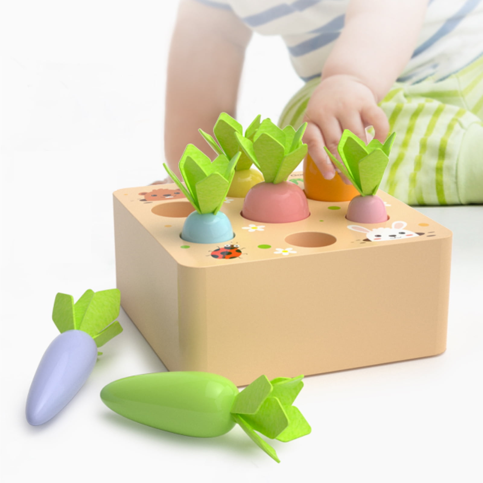 Kmtjt Jouets Montessori Pour Les Tout-petits De 1, 2 Et 3 Ans, Jeu