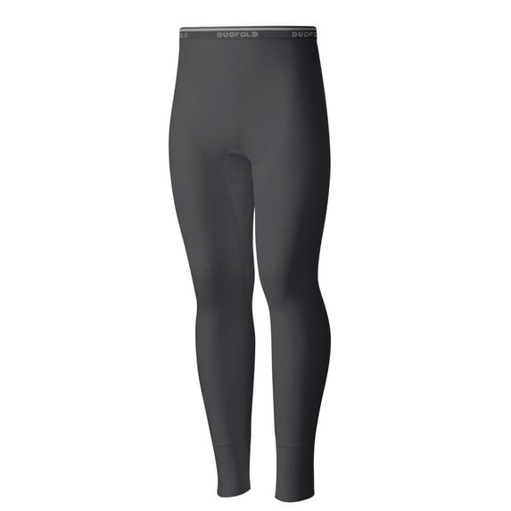 KMW6 Duofold Youth Mid Weight Ankle Length Thermal Bottom Size Extra Large, Black