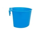 thumbnail image 1 of KMWGRE 8 Ounce Hanging Wire Cage Cup Feeder and Waterer Bowl for Poultry Chicken Rabbit Bird Coop Use Blue 8.3x8.3x6cm, 1 of 4
