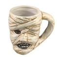 thumbnail image 1 of KMWGRE Ceramic Mug with Strapped Design Unique Drinking Cup for Coffee Tea Halloween Home White 13.5X11.5cm, 1 of 5