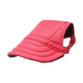 thumbnail image 1 of KMWGRE Dog Baseball Cap Pet Hat Accessory Cute Straw Summer Sun Protective Wear Puppy Fashion Outfit Red XL, 1 of 5