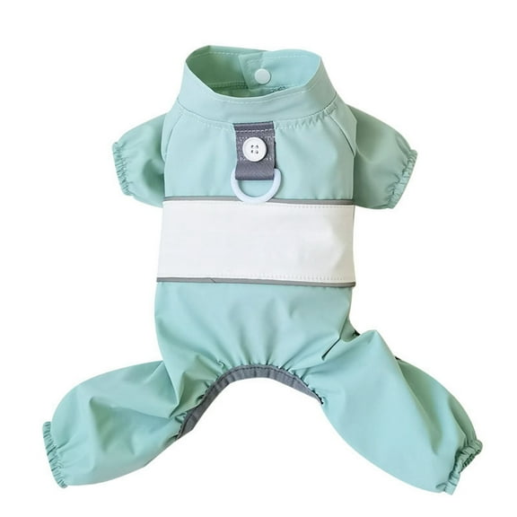 KMWGRE Dog Raincoat Lightweight Reflective Outdoor Walking Jacket With Adjustable Hood For All Weather E XL