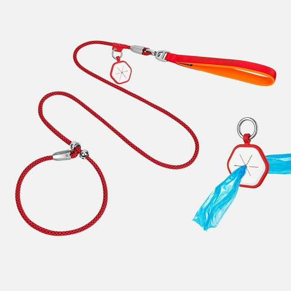 KMWGRE Dog Training Leash with P Ring Control Reflective Pet Obedience for Secure Handling A 130