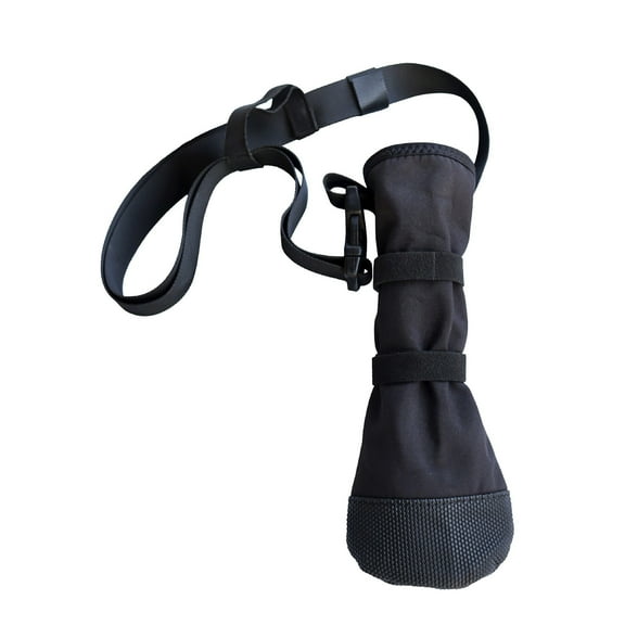 KMWGRE Drop Foot Brace For Dogs Corrective Support Shoes To Lift Toes Improve Walking Gait Pet Rehabilitation Aid Black S