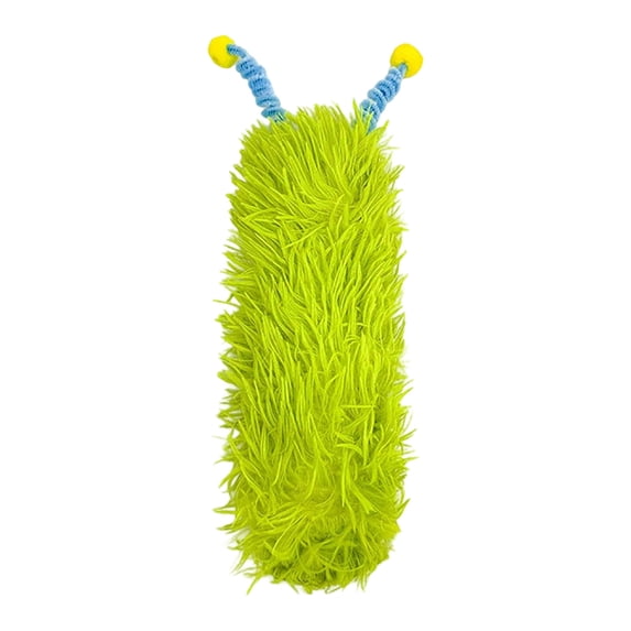 KMWGRE Interactive Cat Toy with Antenna Soft Durable Indoor Play Companion for Green 30x12cm