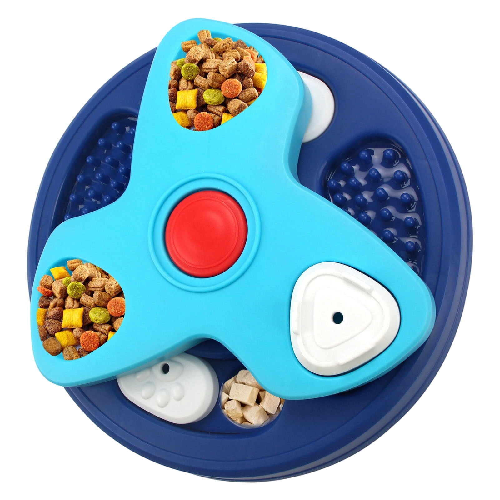 Picture of KMWGRE Interactive Slow Feeder Dog Bowl Puzzle Toy for Mental ...