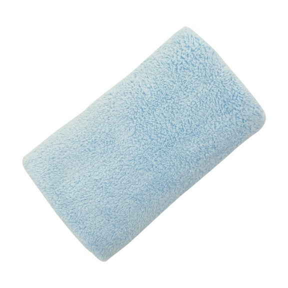 KMWGRE Multicolor Microfiber Face Towels for Bathroom Spa Gym Use Soft Quick Drying 13x29 Inch Towel Set Blue 35x75cm