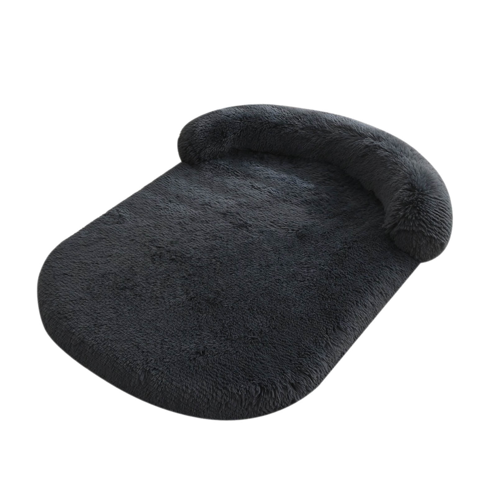 KMWGRE Orthopedic Memory Foam Dog Bed with Removable Washable Cover and Non- Bottom for Comfort and Support Navy 100x75cm