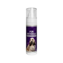 KMWGRE Pet Detangling Spray for Dogs and Cats Nourishing Conditioning Formula for All Hair Types - Smooth Purple 15.4cm
