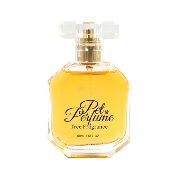 KMWGRE Pet Perfume Floral Scented Spray for Dogs and Cats High Appearance Grooming Care 50ml Yellow 10cm