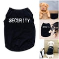 thumbnail image 1 of KMWGRE Stylish Pet Vest Lettering Breathable Mesh For Small Medium Dogs Cats Comfortable Clothing Black L, 1 of 8