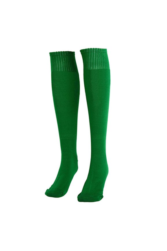 2 Pair Sports Socks Solid Color Anti-slide Spandex Anti-slide Knee Socks for Sports