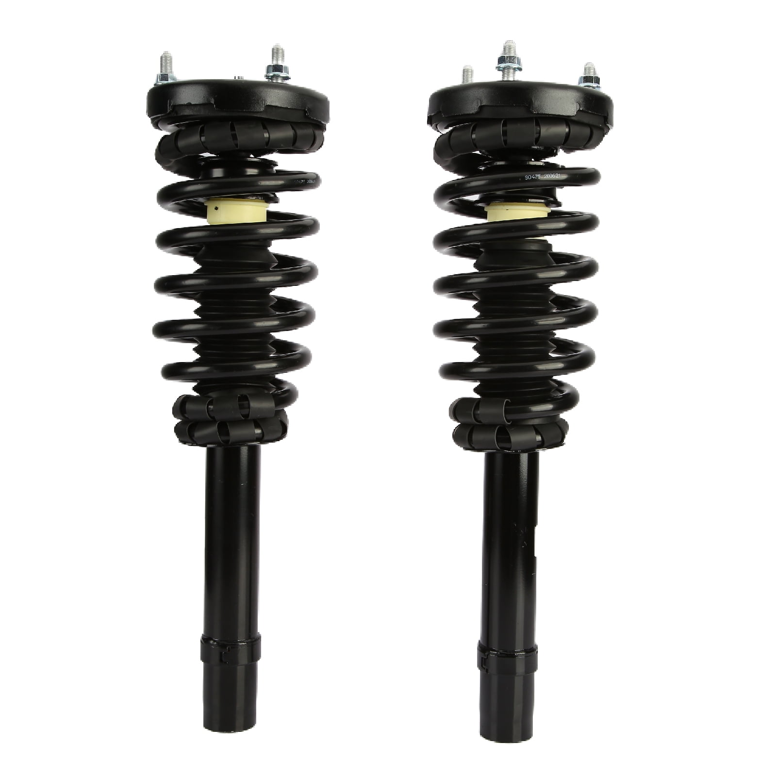 KMYY 2 Pcs Complete Struts Coil Assembly High-precision Stable Steel ...