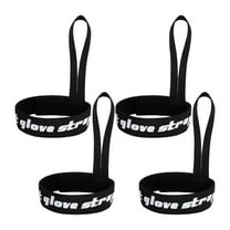 KMYY 4 Pcs Ski Glove Leash Elastic Sport Glove Safety Strap Slim Wrist Leash Glove Fixing Band for Mountaineering Skiing Snowboarding Accessories