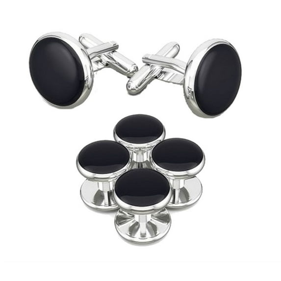 KMYY Men Tuxedo Cufflinks Formal Costume Shirt Studs Cuff Links 6 Pcs/Set