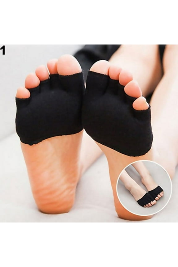 Women Breathable Five Toe Separator Heelless Yoga Sandal Invisible Socks