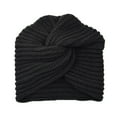 thumbnail image 1 of KMYY Women Hat Solid Color Knitted Autumn Winter Stretchy Dome Beanie Headwrap for Daily Wear ,Gift, 1 of 8