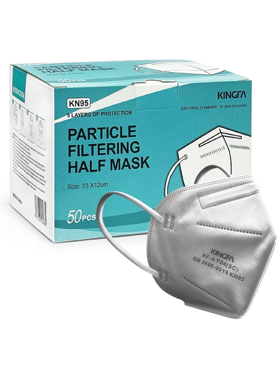 KN 95 Face Mask 5 Ply, 20 ct