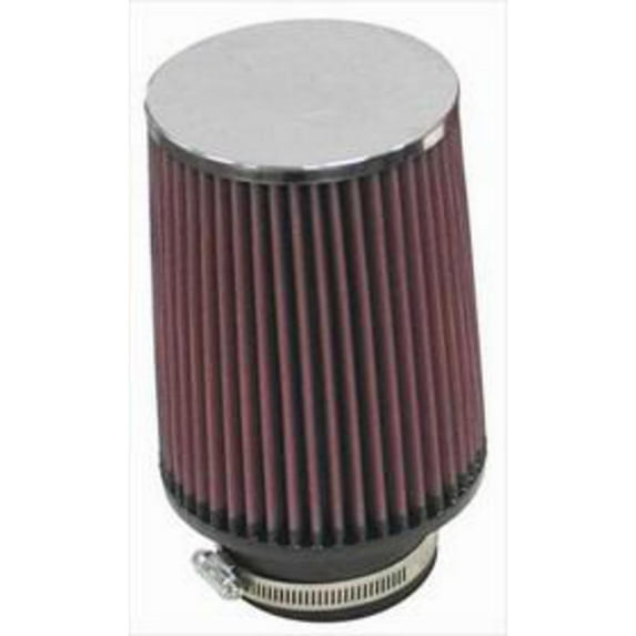 KN Round Tapered Universal Air Filter 3 inch Flange / 5 inch Base / 4 1/2 inch Top / 6 1/2 inch Hei Fits select: 1996-1998 HONDA CIVIC EX, 1994-1995 HONDA CIVIC