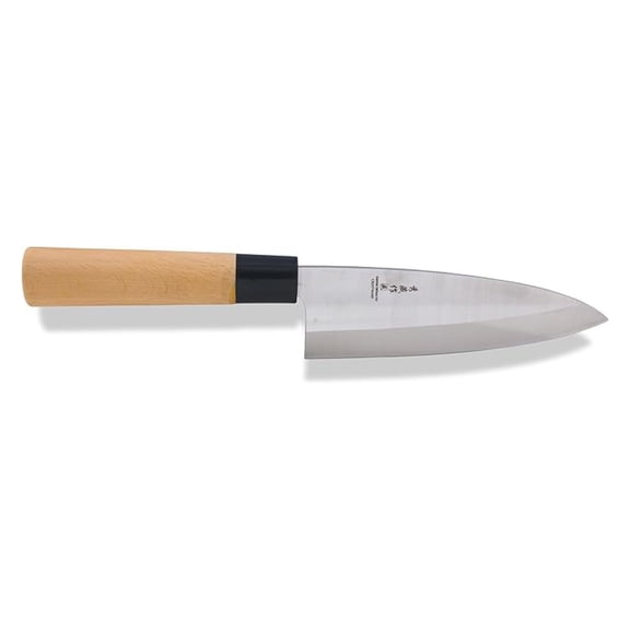 KN312 Deba Knife, 7", Silver