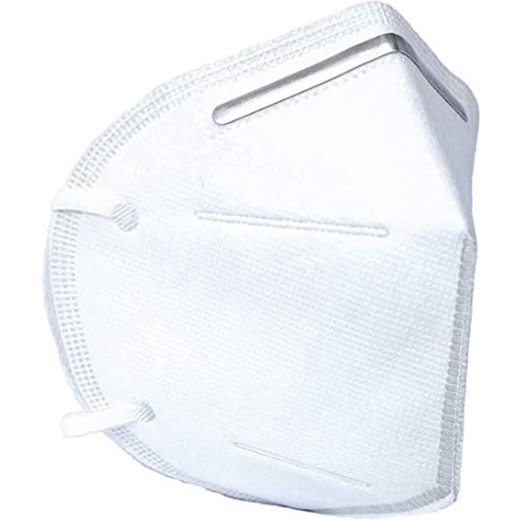 KN95 - 5 Layer Face Mask 50 pcs black Filtration>95% with Comfortable Elastic Ear Loop Non-Woven Polypropylene Fabric, Protection for Essential Workers