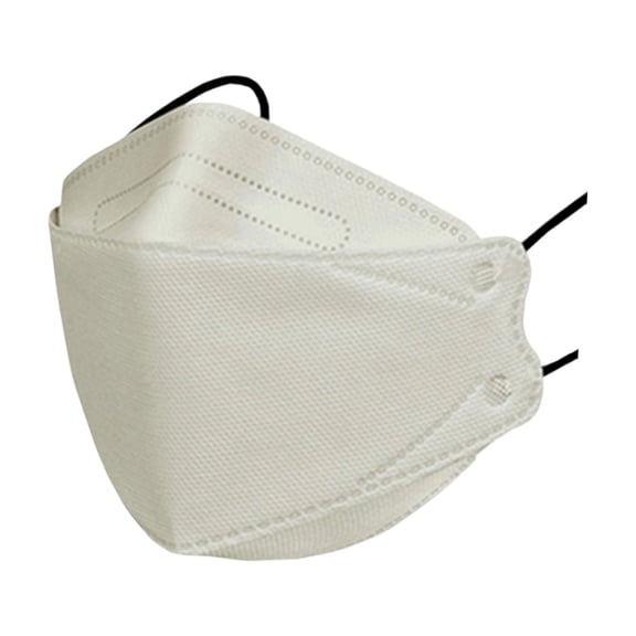 KN95 Disposable Face Mask, Morandi Gray Stamped 10 Pack, 3D Contoured Design for Adult Daily Protection, Comfortable Breathable Filtration for Outdoor Indoor Public Use