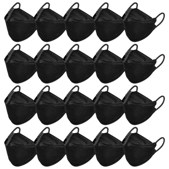 KN95 Face Mask 20 Pack 4 Layer Breathable Disposable Protective Mask for Adults Daily Use Individually Wrapped