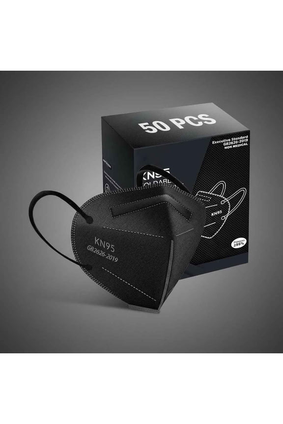 KN95 Face Mask, 5-Layer Face Mask Filter Efficiency95%