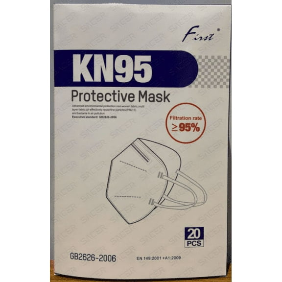 KN95 Face Mask / Filter Protective Mask - 20 Pack