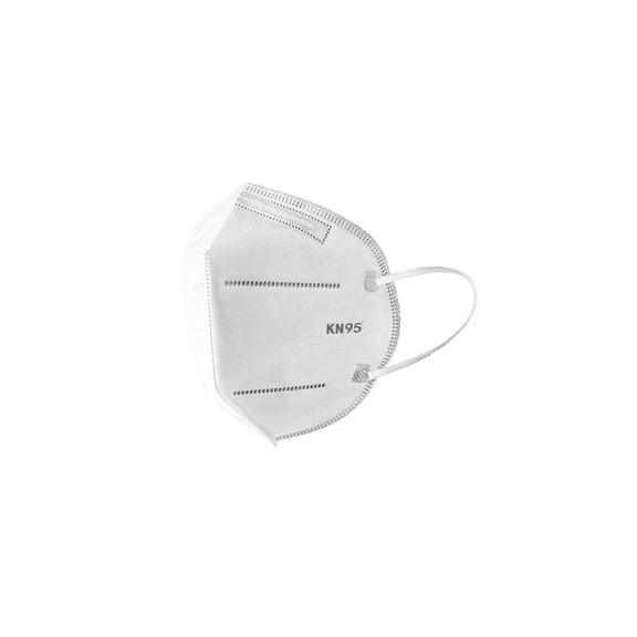 KN95 Face Mask, White [Case of 1000]