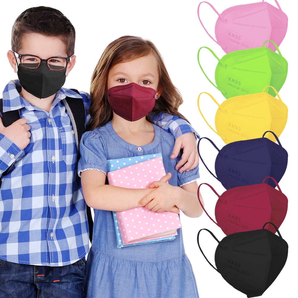 Small Mask KN95 Kids Face Masks 5Ply Colored 5 to 12 Years Old 30PCS - Walmart.com