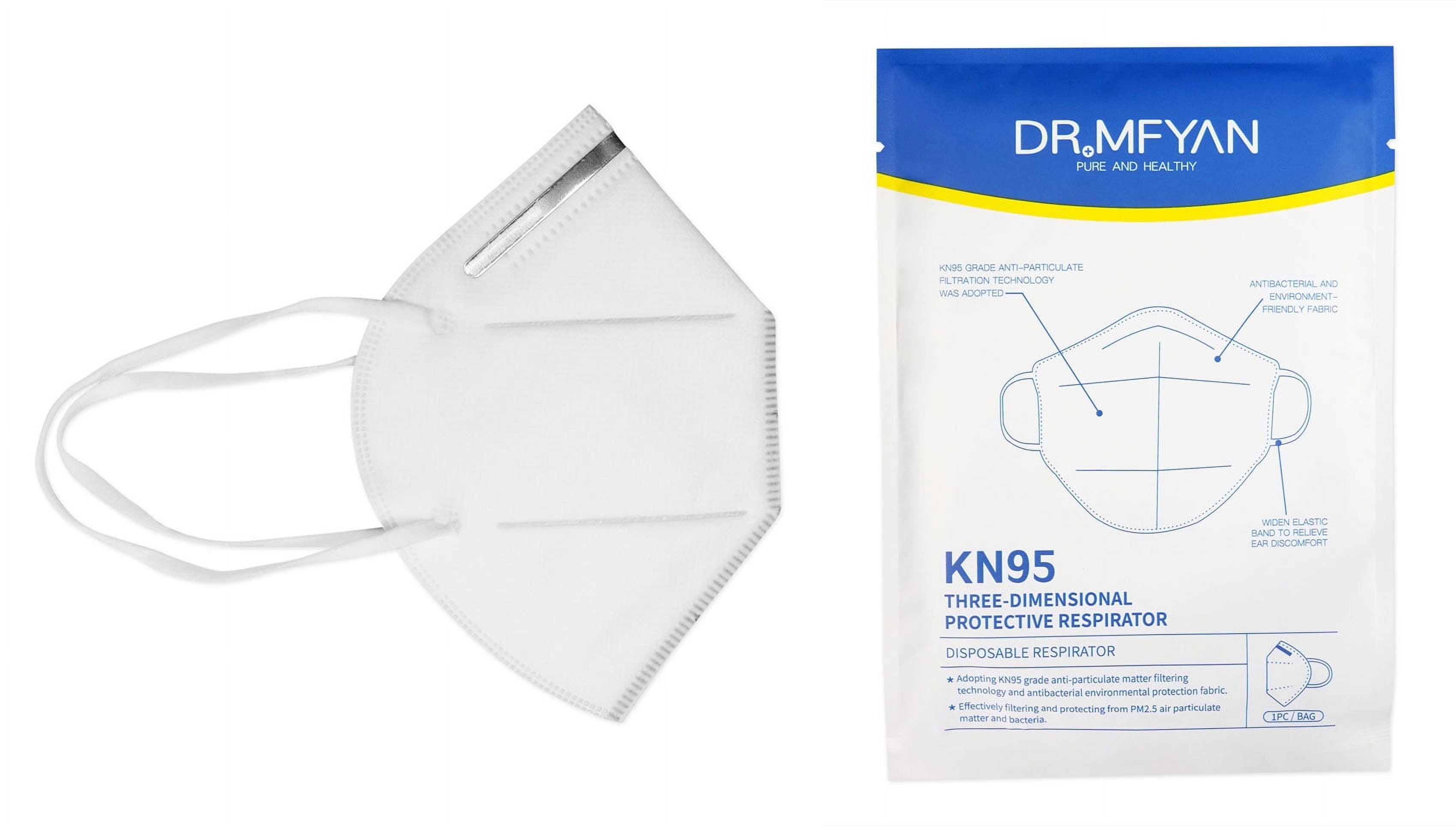 KN95 Respirator Face Mask - 5 Layer, PM2.5, Individually