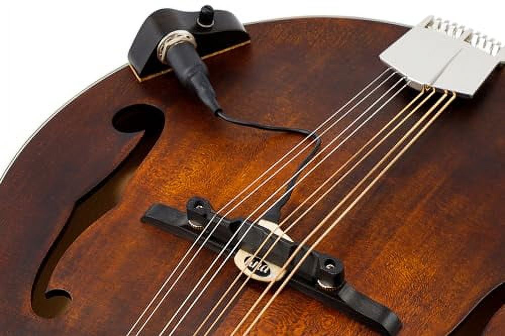 KNA Pickups Portable Piezo Mandolin Pickup with Volume Control, Natural