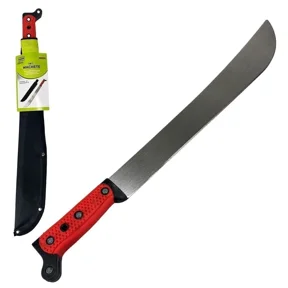 New Knack - 22" Machete With Plastic Handle And Storage Pouch - G-12309-86