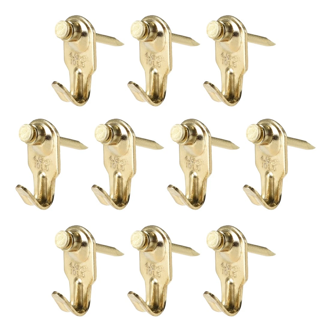 KNACK - 25Pcs Picture Hangers Photo Frame Hanging Hooks Kit With Nails Holds 10 Lbs