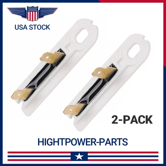 KNACK- 2X 3392519 For Whirlpool Roper Kenmore Dryer Thermal Fuse 3392519 Bulk Wholesale