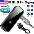 thumbnail image 1 of KNACK- Bluetooth 5.0 Usb Wireless Transmitter Receiver 2In1 Audio Adapter 3.5Mm Aux Car, 1 of 6