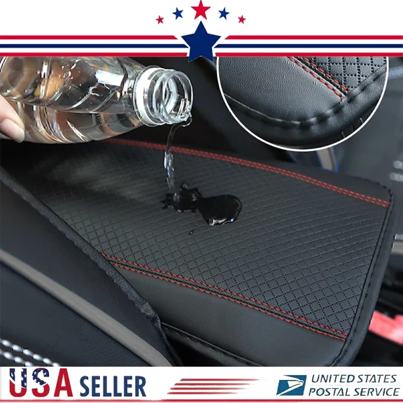 KNACK- Car Armrest Cushion Cover Center Console Box Mat Protector Trims Accessories`