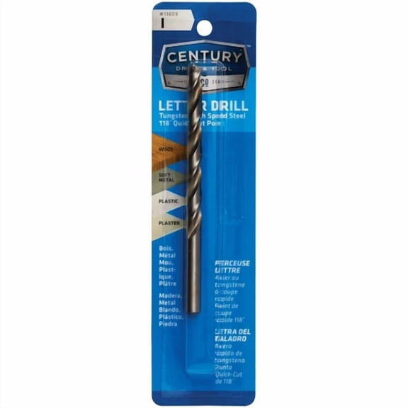 KNACK - Drill & Tool Letter I Tungsten High Speed Steel Quick-Cut Point Drill Bit