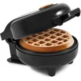 thumbnail image 1 of KNACK - Elite Gourmet Mini Waffle Maker, Black 1.18 X 4.33 X 5.51 Inches, 1 of 6