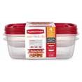 thumbnail image 1 of KNACK - Food Storage Container Value Pack , 1-8.5 (2.0 Liter) Cup, 1-5.5 Cup (1.3 Liter), 1 of 6