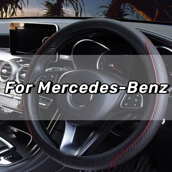 KNACK- For Mercedes-Benz Car Auto Steering Wheel Booster Cover Non-Slip Accessories 15"