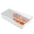 thumbnail image 1 of KNACK - Fridge Binz Bpa-Free Plastic Stackable 21 Egg Holder, White, Clear, 1 of 6