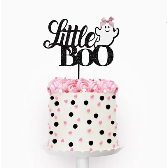 KNACK - Halloween Cake Topper The Spooky One Ghost Cake Topper Little Boo