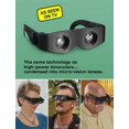 thumbnail image 1 of KNACK- Hands Free Compact Binoculars 4X Magnification Zoom Enlarge,Zoomies,Free S/H, 1 of 6
