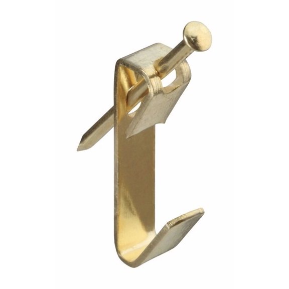 KNACK - National Hardware Brass-Plated Picture Hanger 30 Lb 8 Pk