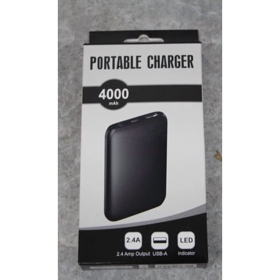 KNACK- New Portable Charger - 4000 Mah Portable Power Bank