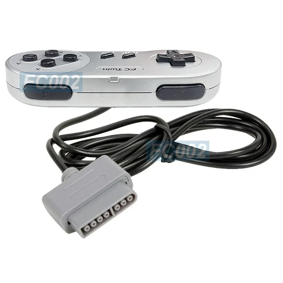 KNACK- New Replacement Gamepad Controller For Snes Fc-Twin Systems