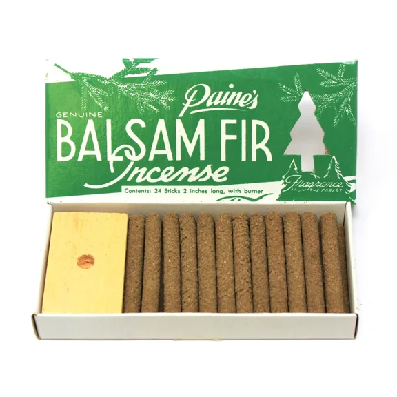 KNACK - Paine'S Balsam Fir Sticks: 24 Stick Pack Plus Holder (Balsam Fir Incense)